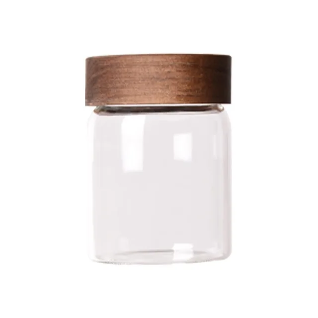 High Quality Glass Storage Jar Modern Metal Mason Food Eco-Friendly Kitchen Honey School Party Customizable Logo
