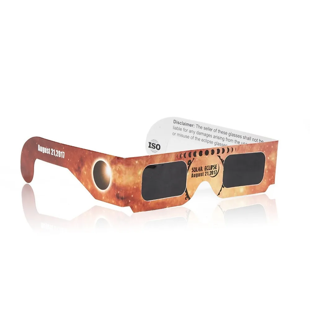 Gafas de papel 3D para ver Eclipse, certificado CE, ISO|