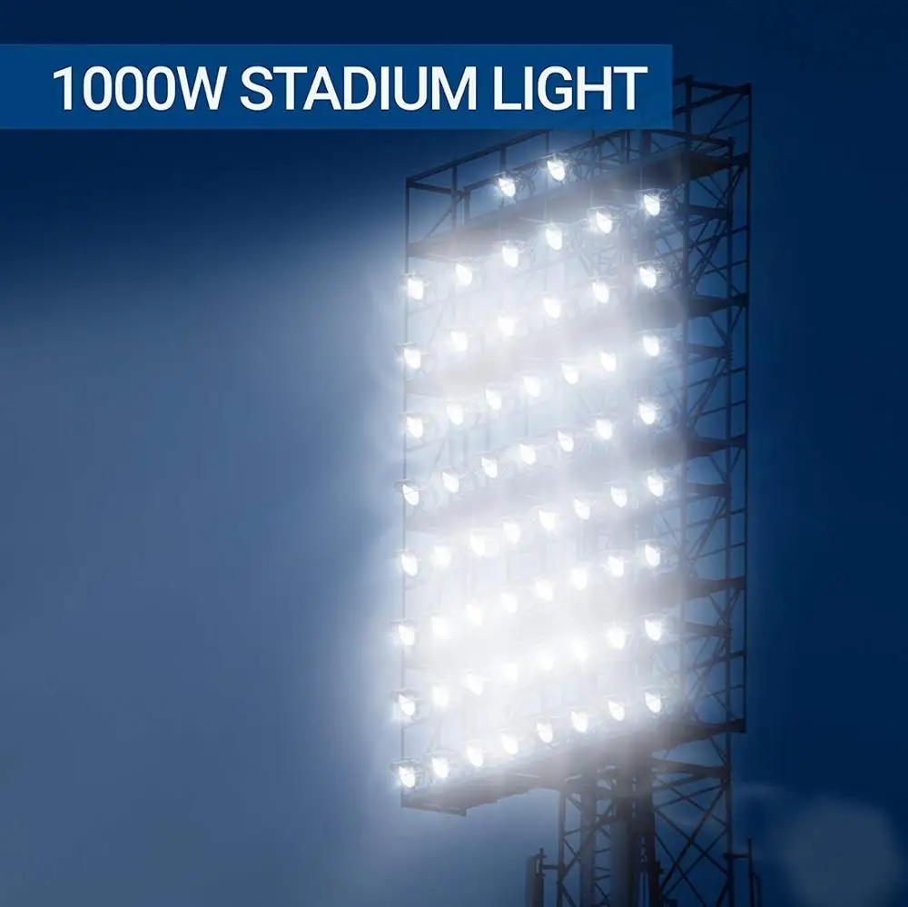 CE Rohs Высококачественный водонепроницаемый наружный светодиодный фонарь для стадиона 400 Вт 500 Вт 600 Вт 750 Вт 1000 Вт 1200 Вт для спортивного полевого освещения