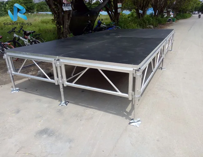 Заводская поставка алюминиевая сцена/сценическая платформа/Свадебная сцена небольшая концертная сцена