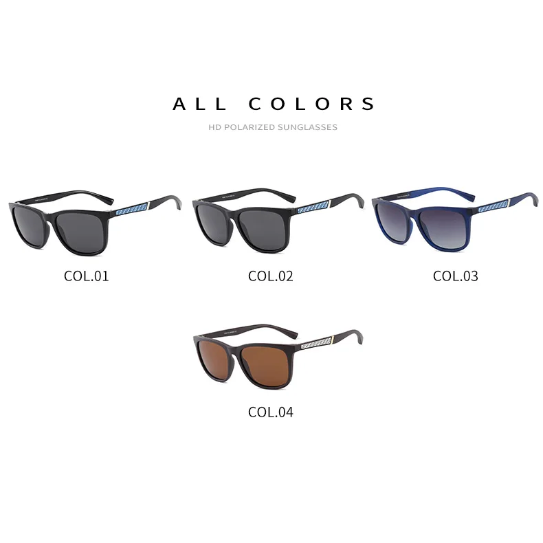 18332 сверхгорячего очки TR90 рамка TAC 1,1 поляризованные мужские солнцезащитные очки