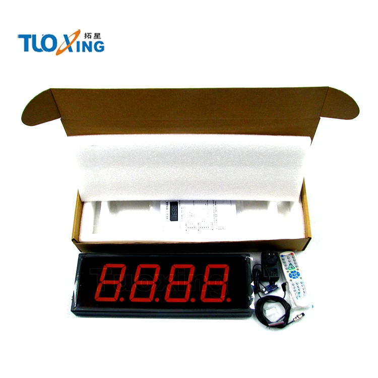 LED Counter Work with a Pulse Green Light Digital Counter Sensor