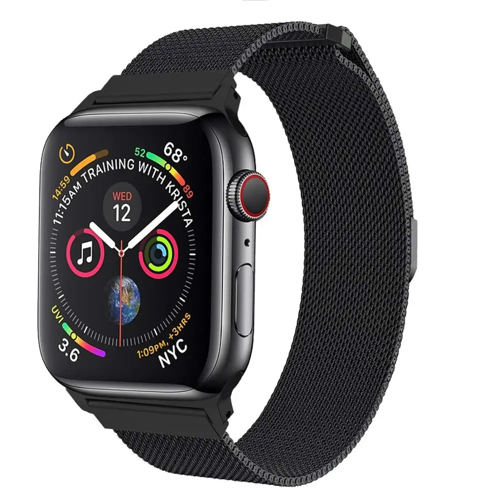 Correa Magnética Para Apple Reloj Milanese Serie 4 3 2 1 Banda 42mm 38mm  44mm 40mm Para Iwatch Bandas Pulsera Milanese Loop - Buy Correa Magnética  Para Apple Watch Para Apple Reloj