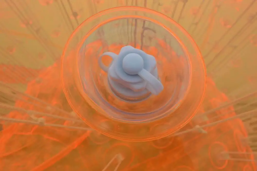 Красочный человеческий надувной шар для боулинга и Зорба