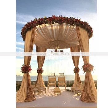 New Design India wedding Mandap Stage Decoration for Outdoor Wedding