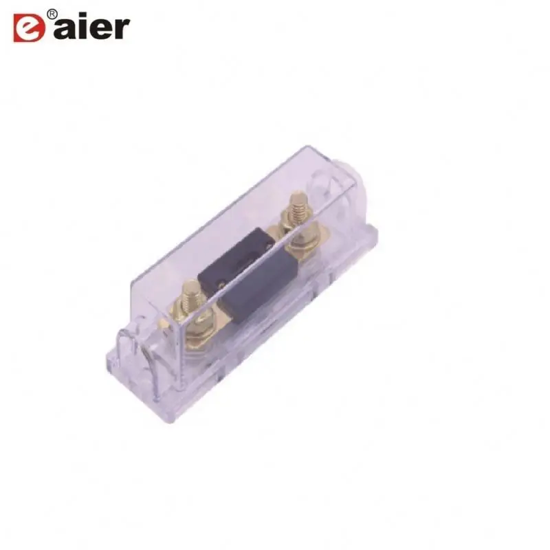 
Прозрачная основа 30A ~ 500A 0/2/4 Калибр Ga ANL держатель предохранителя 