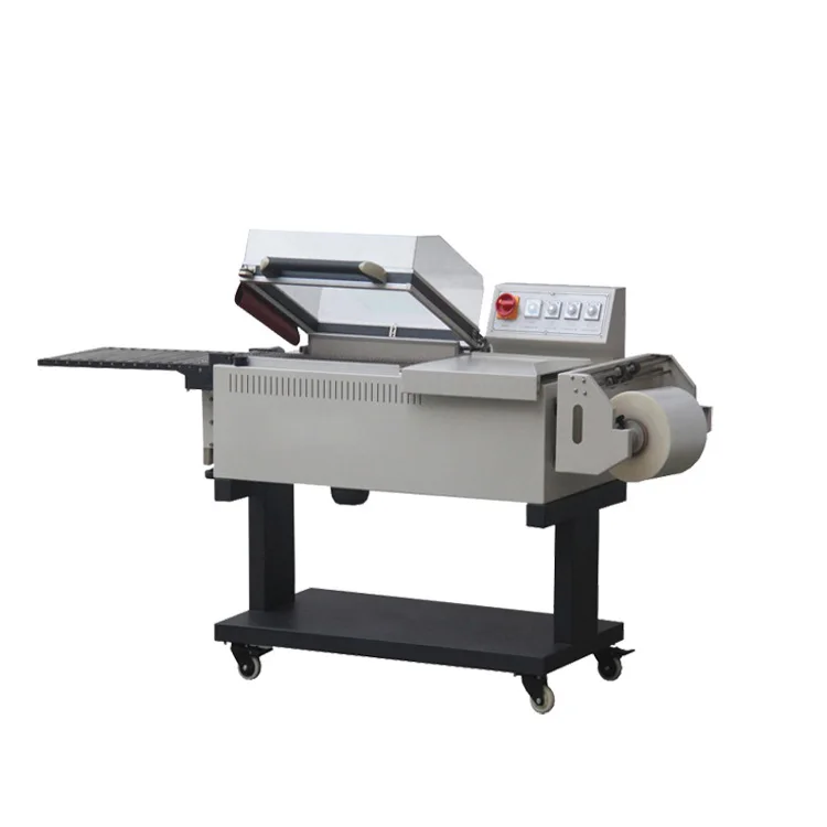 2 in 1 automatic Box L-sealer mini heat shrink wrapping machine for sale
