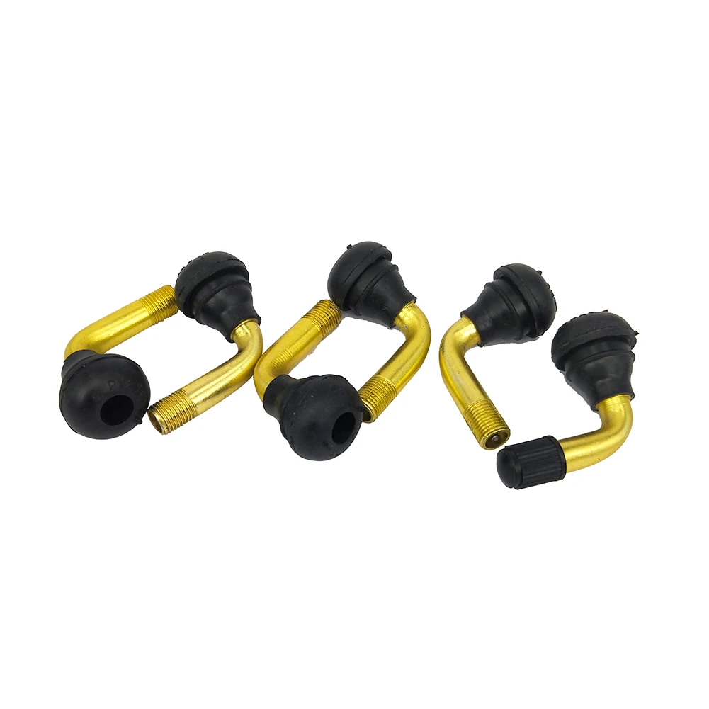 Electric Vehicle Curved Nozzle Brass Valve Motorcycle Valve PVR70