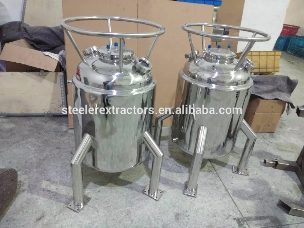 Санитарная экстракция SS304 10 дюймов X 28 дюймов жаккардовый сосуд с четырьмя ножками