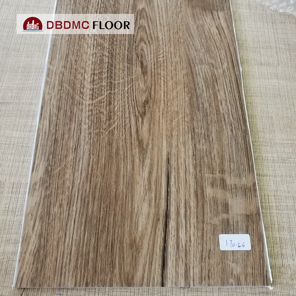 Deep Embossed Commercial Luxury Planks PVC Floor Plastic Vinyl Tile