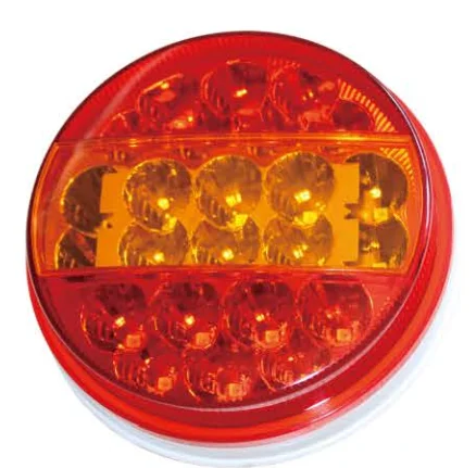 High Quality 4 Inch Round LED Trailer Tail Lights Circular Indicator Light Combination Tail Lamp