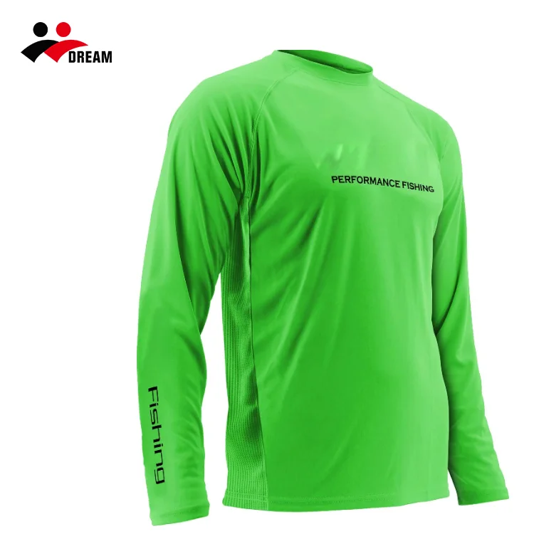 Men Fishing Shirt Breathable Quick-drying Jersey Long Sleeve Fishing Clothes