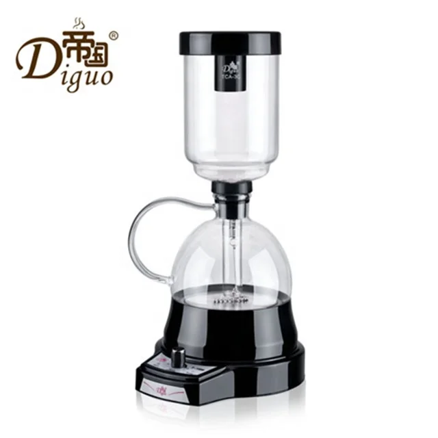 Diguo Automatic Siphon Coffee Machine Electric Balancing Belgium Syphon Siphon Coffee Maker