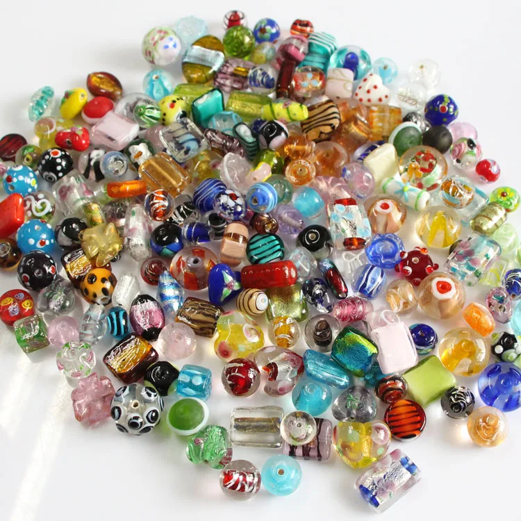 Wholesale Mix in Bulk Murano Lampwork Glass Beads for Jewelry Making