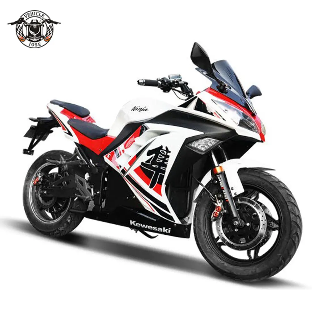 Electric Motorcycle Cafe Racer Riding 