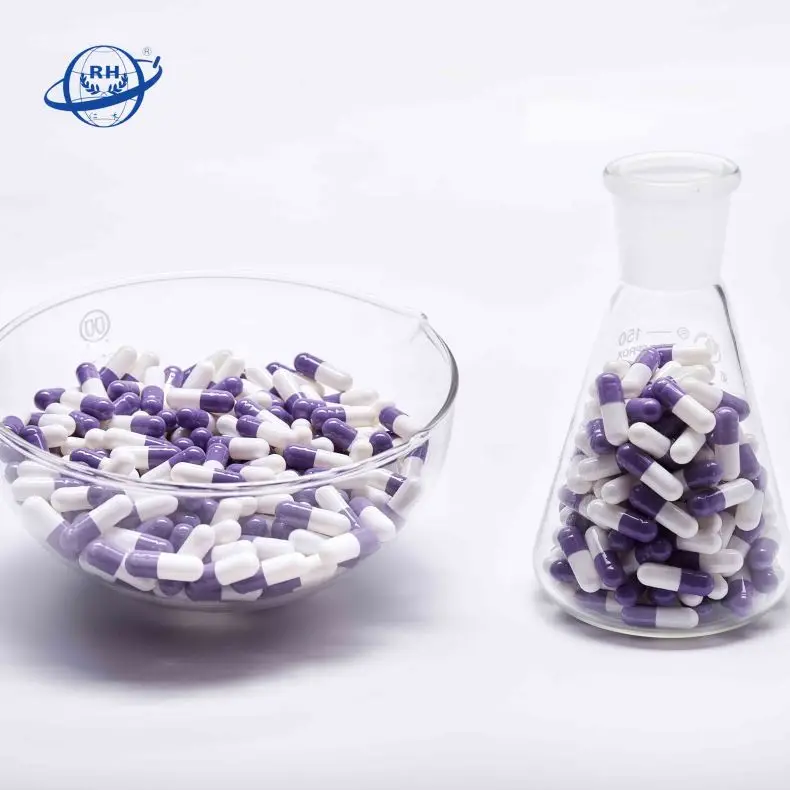 Лекарство в любом цвете, Размер 00 #0 #1 #2 #3 #4 # бычья полая жесткая капсула