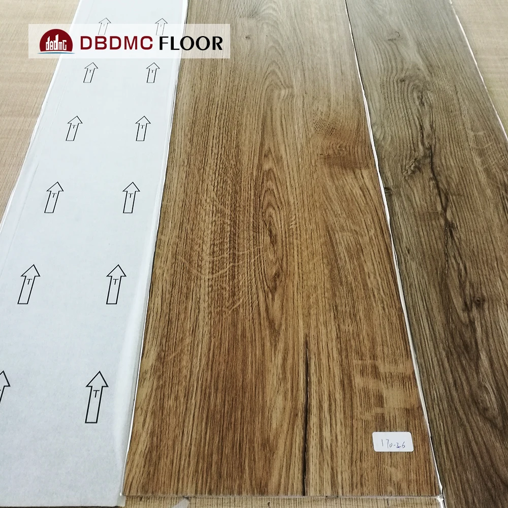 Deep Embossed Commercial Luxury Planks PVC Floor Plastic Vinyl Tile