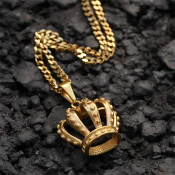 NEW CROWN PENDANT & 24