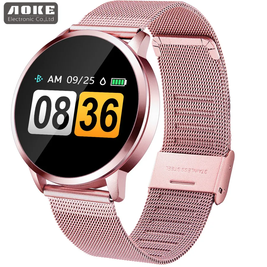 2019 Nueva Versión Smartwatch Banda Q8 Q8a... Acero Inoxidable/metal Correa Pulsera Reloj Inteligente Q8-q8a Para Hombre Relo Buy Reloj Inteligente De Pulsera Product Alibaba.com