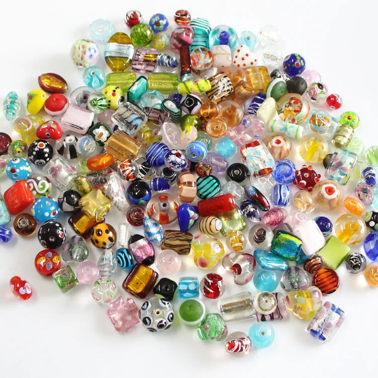 Wholesale Mix in Bulk Murano Lampwork Glass Beads for Jewelry Making