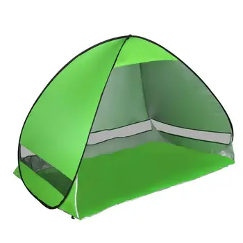 Lightweight Beach Shade Sun Shelter Automatic Pop up Instant Portable Family Anti UV Cabana Tent