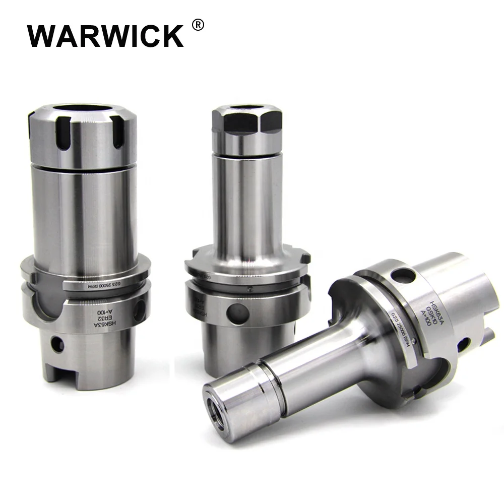 High Precision HSK63 ER40 Collet Chuck Cnc Hsk Tool Holders