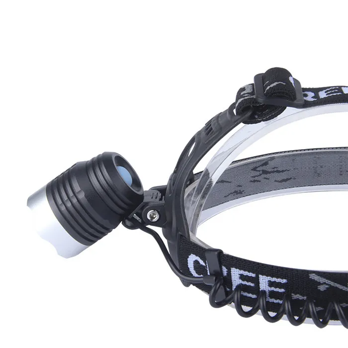High Power 3 Modes XML T6 Mining Headlight Rechargeable Led Headlamp for Outdoor Camping