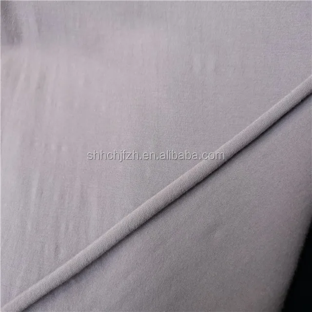 95 Cotton Spandex Single Jersey Fabric 200gsm Cotton Elastane Jersey  Knitted Cotton Fabric