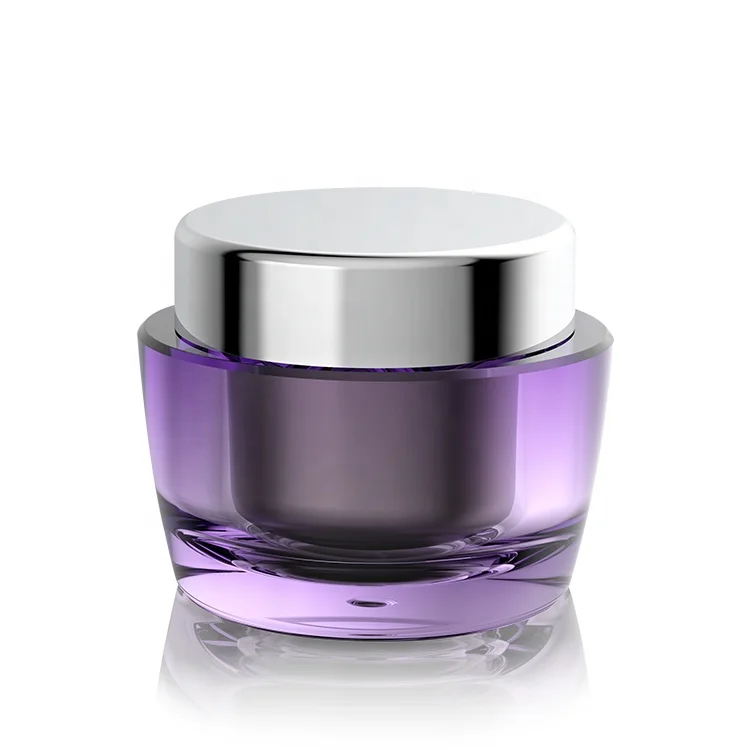 Cosmetic Packaging Jar Ball Shaped Luxury Cosmetic Packaging Plastic Jar 15ML 30ML 50ML Empty Cream Jar