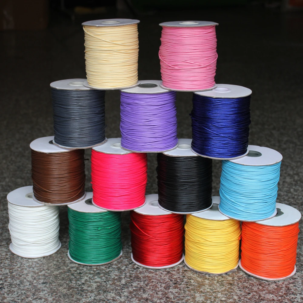 Wax Strings Spool Wax Thread Braided Strings Polyester Cord Wax Linen ...