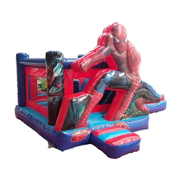 Inflatable Spiderman Commercial Inflatable Bouncer Jumping Bounce House Bouncy Castle Slide Combo