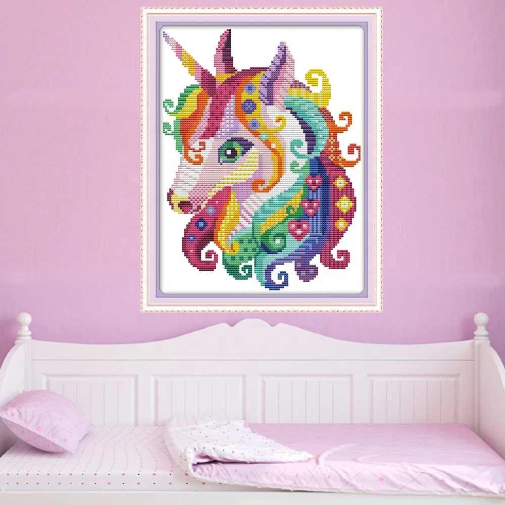 Набор для вышивки крестиком NKF Unicorn по оптовой цене
