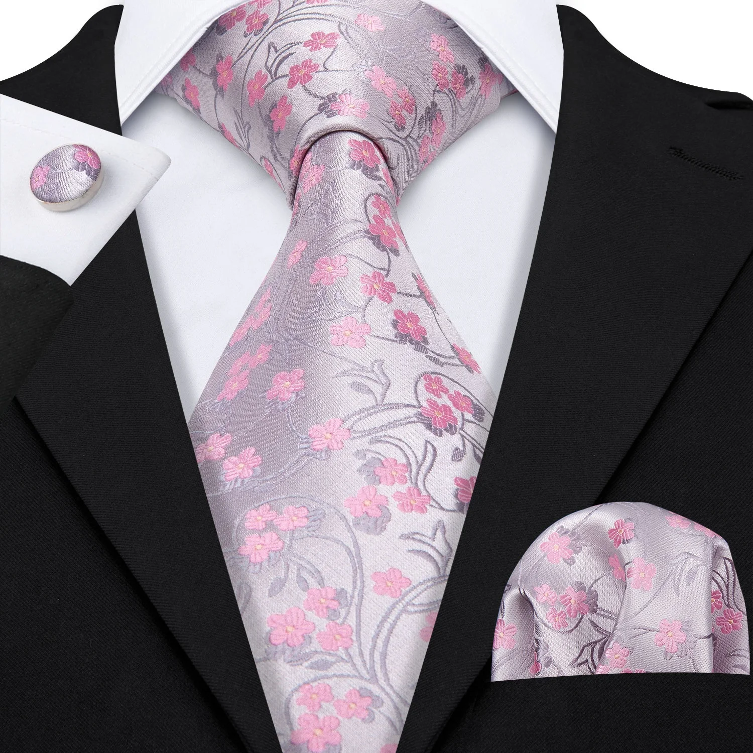 XMXY Pastel Paisley Pattern Mens Necktie Ties , Romantic Formal