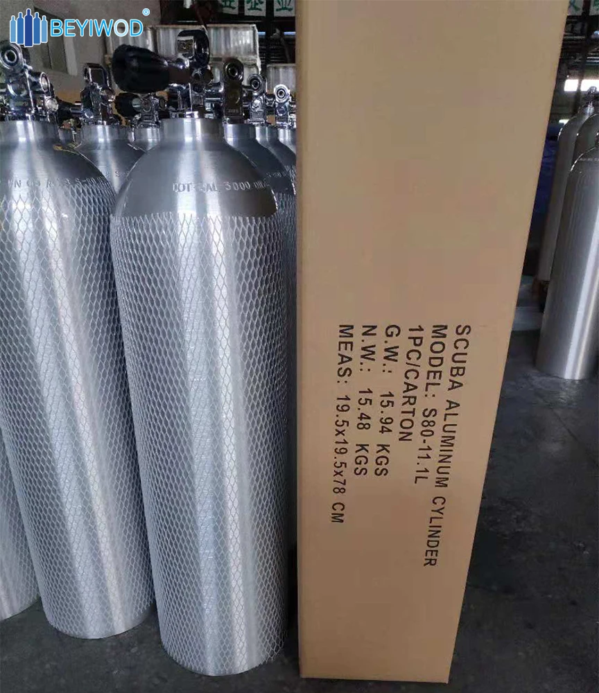 Dot3al Standard 3000psi Pressure S80 Diving Tank Diving Cylinder