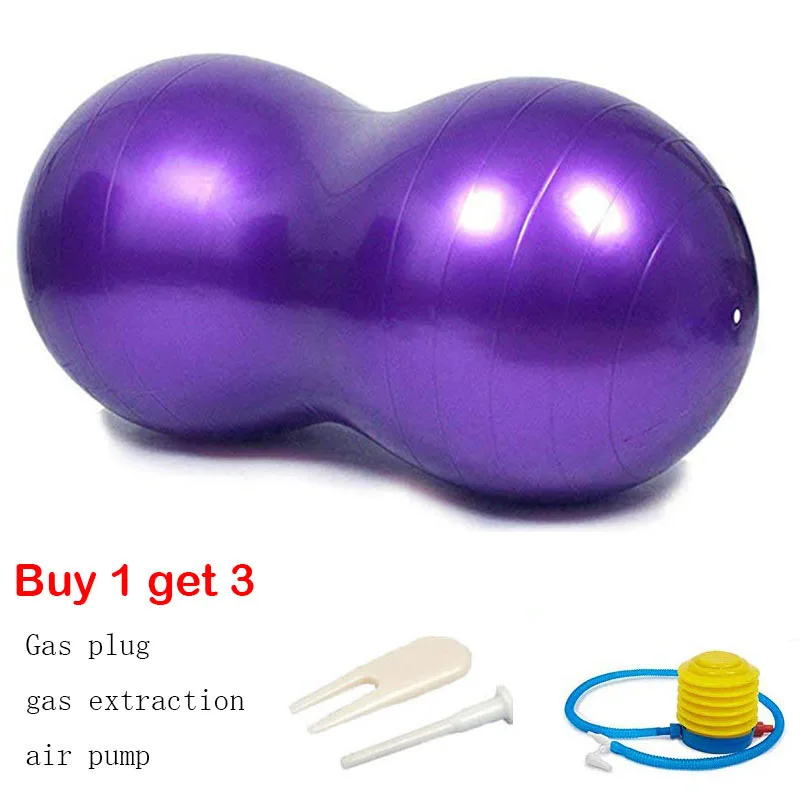 
 Новый ПВХ арахис тренажерный зал фитнес Йога упражнения тренировки мяч терапия Пилатес Йога мяч  