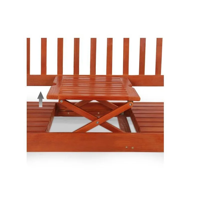 
 Уличная мебель, деревянная скамейка с подъемником  