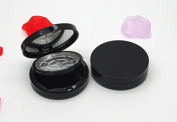 Empty Waterproof Magnetic Double Makeup Compact Powder Case With Mirror