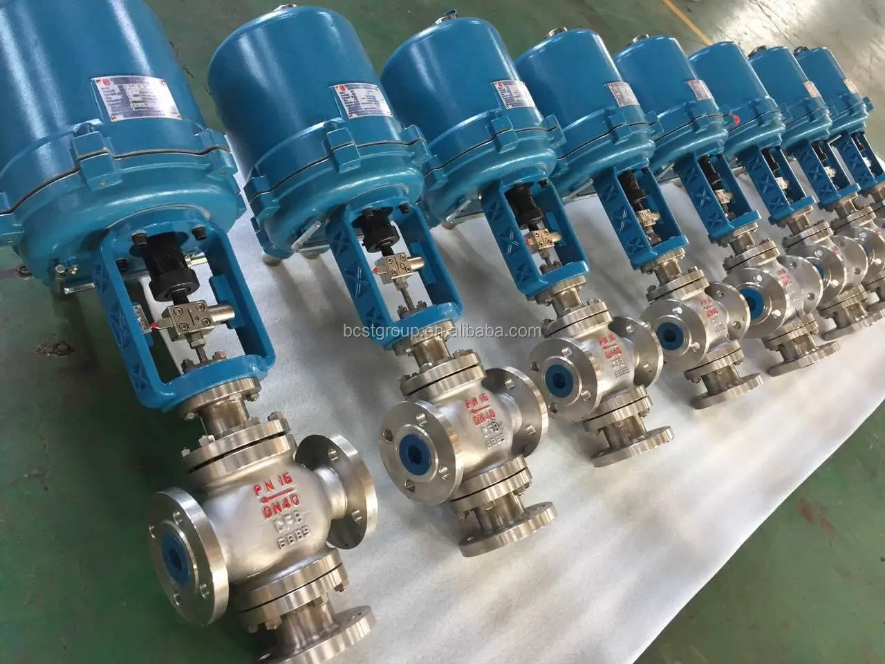 High Temperature  and Pressure Regulated  Flow Control Valve