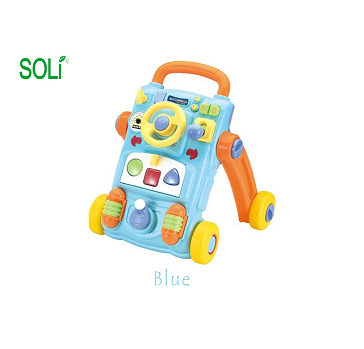 Многофункциональная детская тележка ходунки детский ходунок игрушка для раннего обучения
