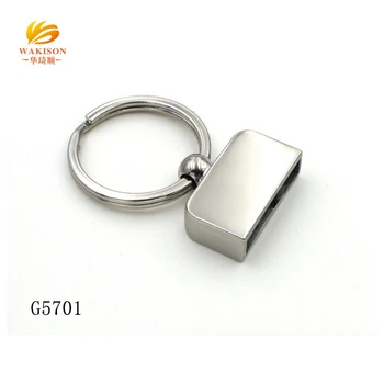 Factory produce free samples fashion keychain hardware accessories key ring