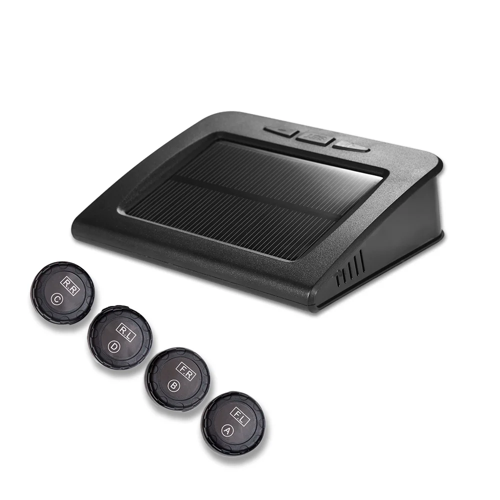 Новые популярные беспроводной солнечной энергии светодиодный цифровой сенсор Внешний TPMS