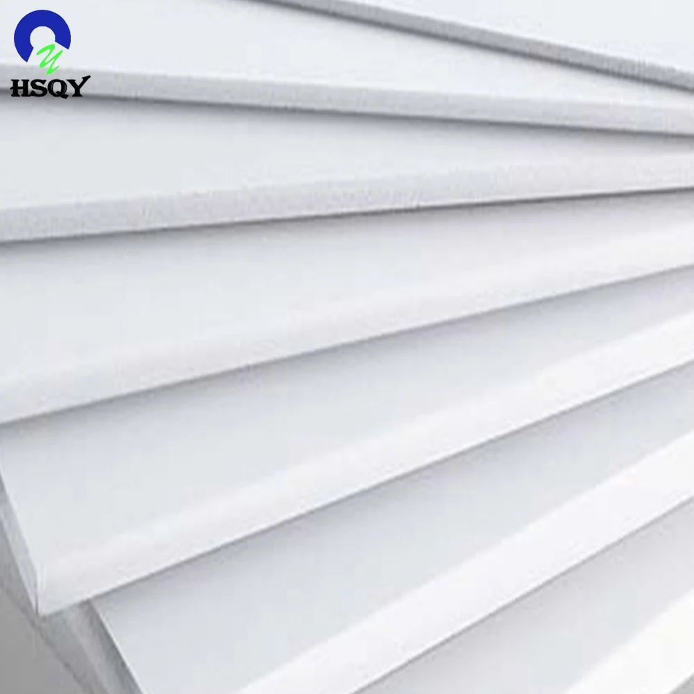 Factory Custom 4x8 18mm High Density White PVC Foam Board Sheets for Advertising Printing Sign Furniture