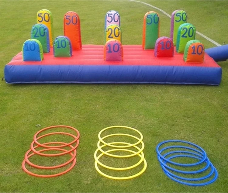 human inflatable ringtoss games for kids and adults giant ring