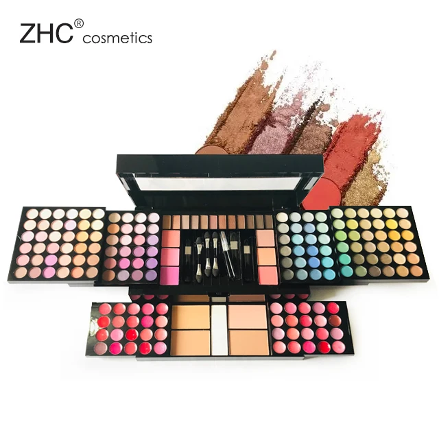 ZH3096 cosmetics palette high pigment multi colour eyeshadow makeup set all in one