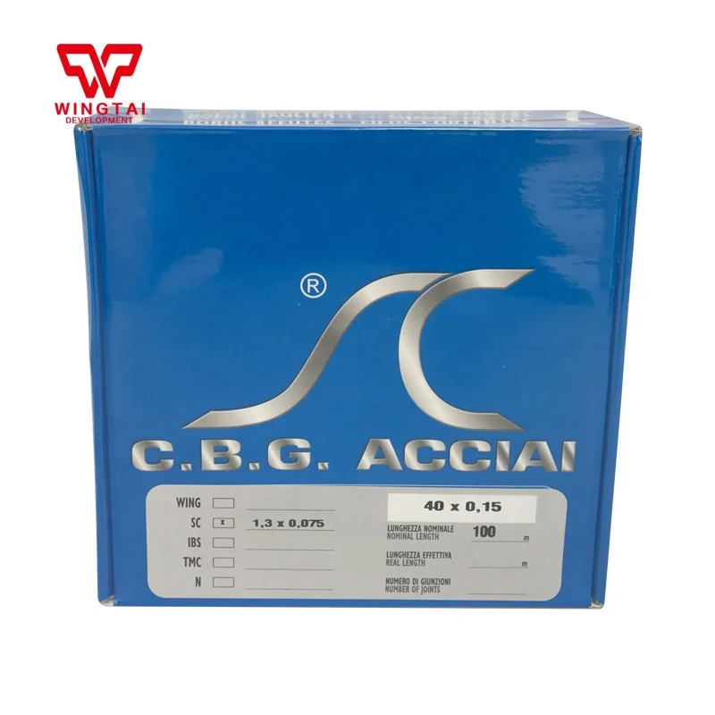 High Performance CBG Acciai LAMELLA Doctor Blade Gravure Ink Scraper