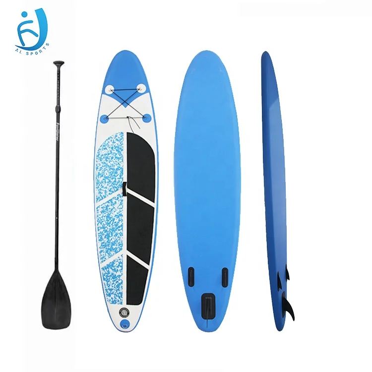 blue foam surfboard