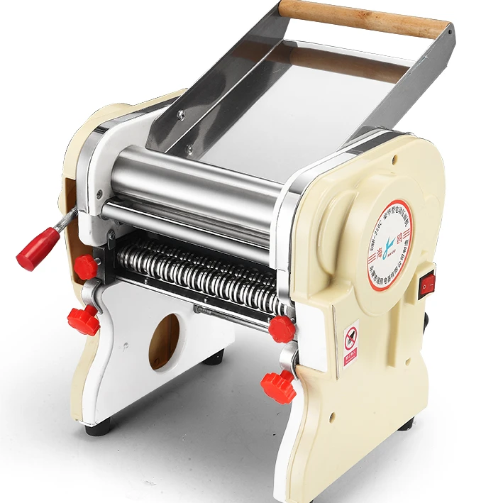 750W 110V Electric Pasta Maker Stainless Steel Noodles Roller Machine for  Home Restaurant Commercial - Knife Width 180mm, Noodle Width 3mm/9mm