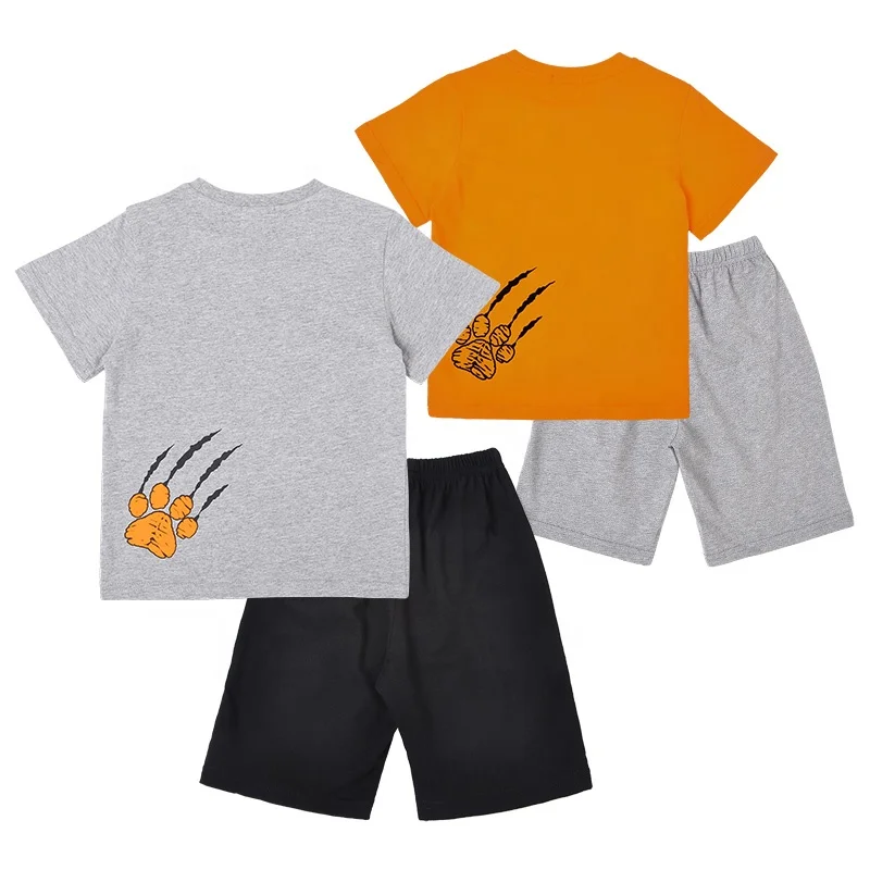 Детская хлопковая футболка с коротким рукавом