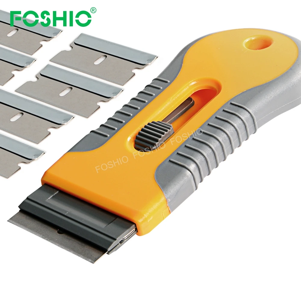 Retractable Knife Sticker Remover Window Scraper Glass Scraper