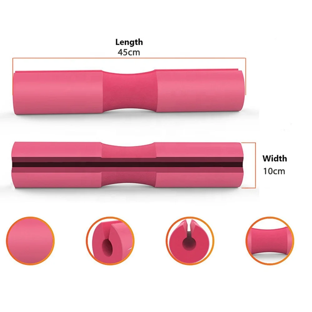 Цветная губка высокой плотности на заказ штанга для приседаний выпадов и